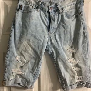 Boys abercrombie Jean shorts
